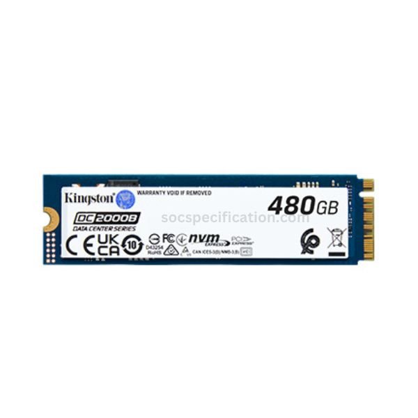 Kingston DC2000B 480 GB – Specifications